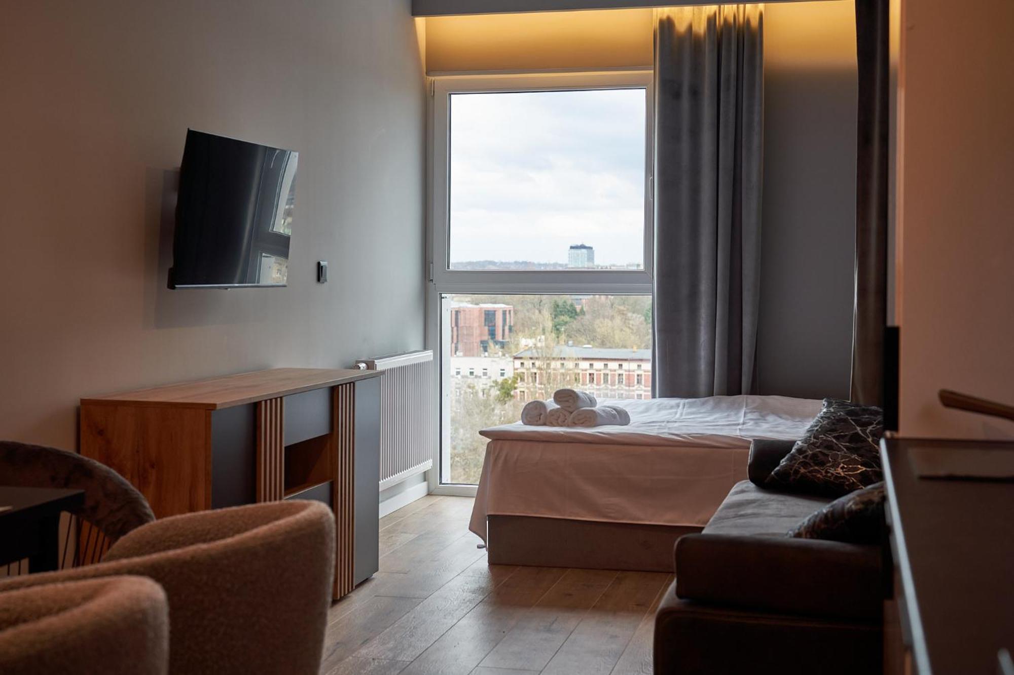 Apartamenty Panorama Łódź Exteriör bild
