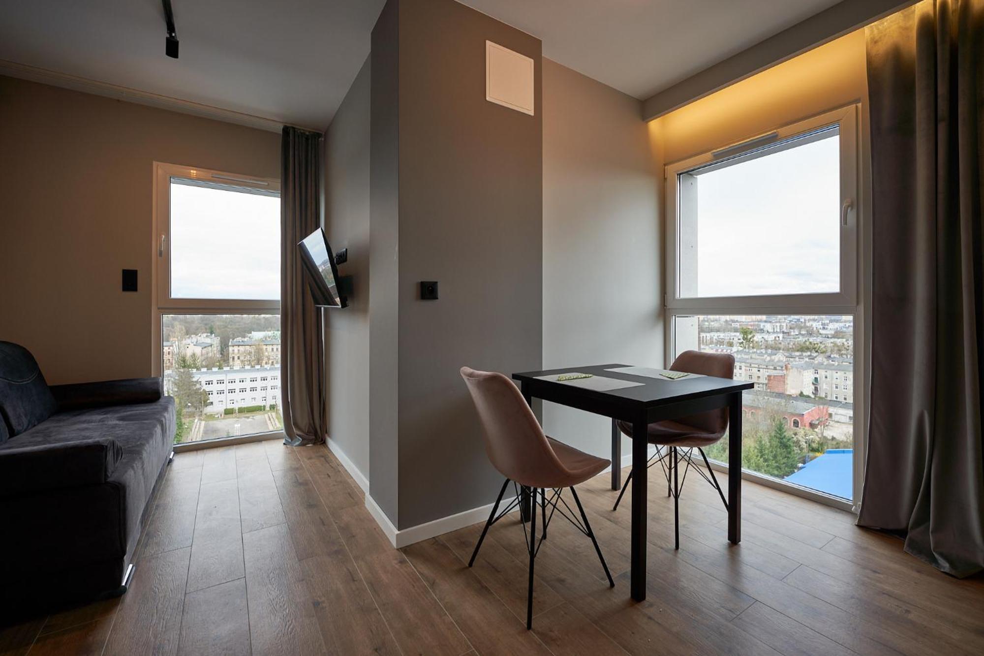 Apartamenty Panorama Łódź Exteriör bild